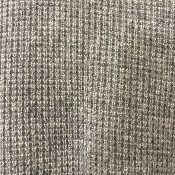 Sutton Studio Gray Cashmere Crew Neck Sweater Large Knit - Picture 7 of 8